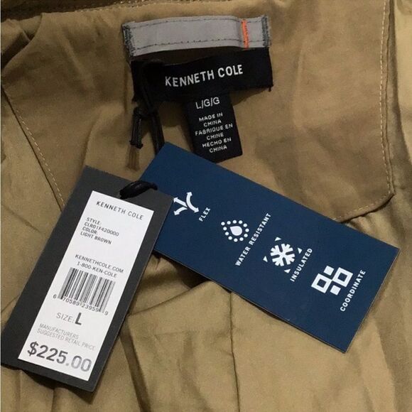 Kenneth Cole Quilted Utility Canvas Barn Jacket New Size XL - Picture 3 of 3
